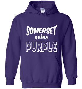 Somerset Rains Purple Hoodie