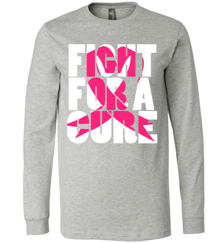 Fight for a Cure long sleeved tee