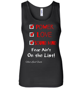 Power, Love, and Sound Mind Tank
