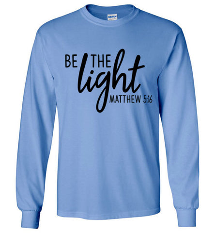 Be the Light long sleeved tee