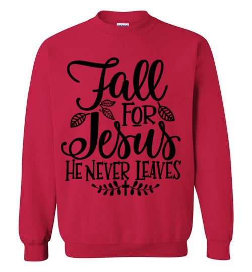 Fall for Jesus Sweatshirt
