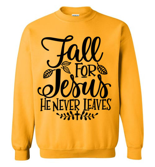 Fall for Jesus Sweatshirt