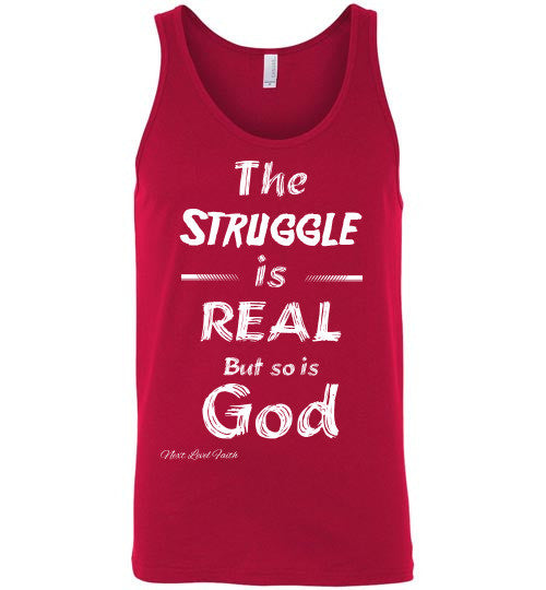 The Struggle is real Unisex tank