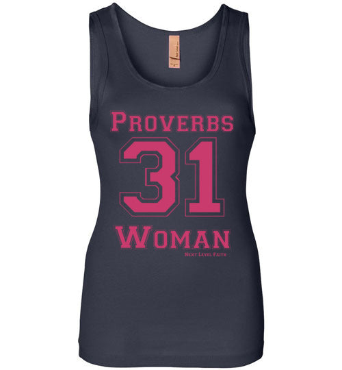 Proverbs 31 Ladies Jersey Tank