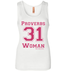 Proverbs 31 Ladies Jersey Tank