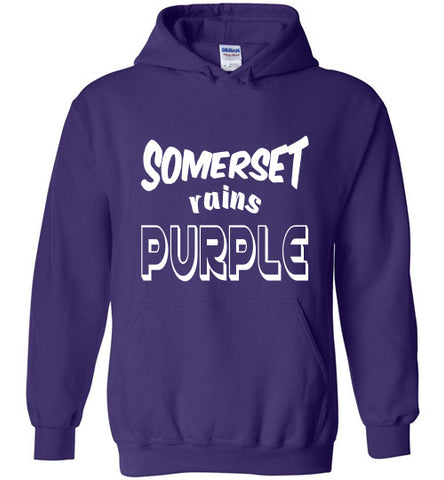 Somerset Rains Purple Hoodie