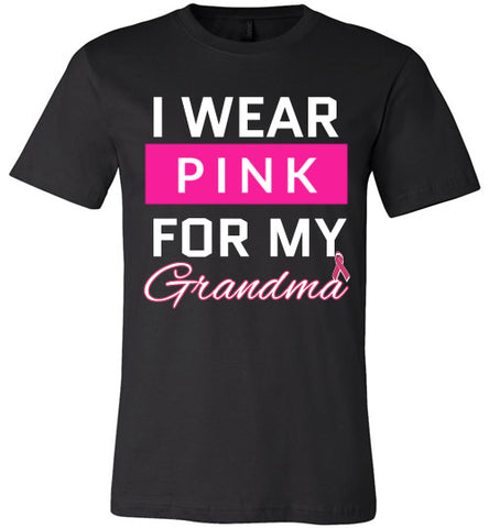 I wear PINK for my Grandma